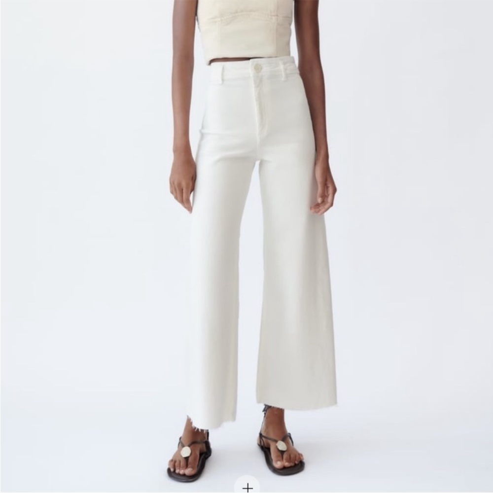Zara Cream Marine Pants